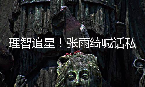 打电喊话话理智雨绮追星张这是停止私生骚扰