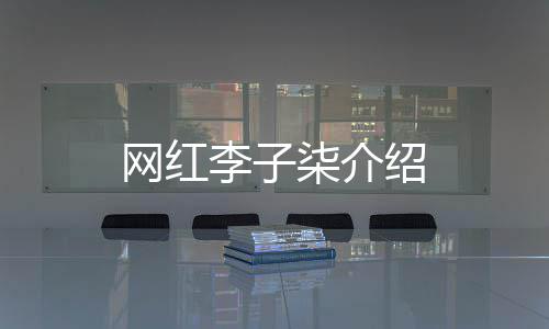 李子柒介网红绍
