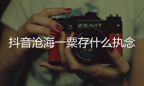 么执抖音一粟歌 歌曲歌念是念什么绍沧海存什词介